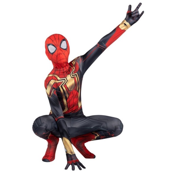Spider-Man Kids Costume - Red and Black - Picture 4 of 9